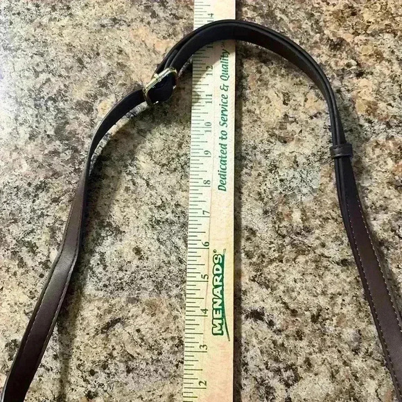 Giani Bernini Shoulder Strap Handbag Olive Brown Tan Plaid Bag 2 flaps included - Picture 12 of 16